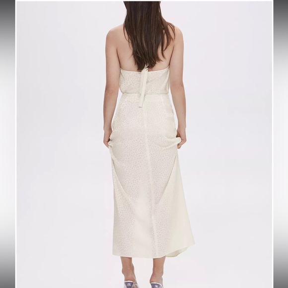 MANGO Women's Knot Jacquard Skirt - Picture 2 of 10